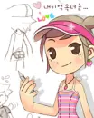 GIRL DRAWING