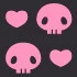 kuromi skull