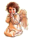praying angel