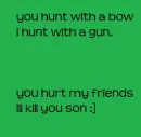 hurt my friends