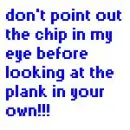 plank in eye 101