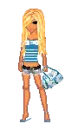 blonde doll