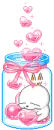 pink hearts