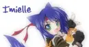 blue fox anime girl