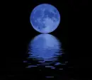 Blue oceaned moon