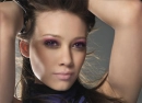 Hilary Duff with cute make-up