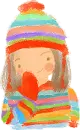 colorful girl