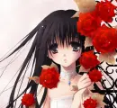 The roses make me cute