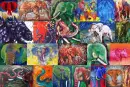 Elephant Collage