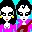 Alien Elvis and Priscilla