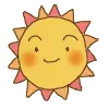 smiling sun