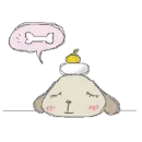 dreaming dog