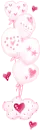 pink lovely balloon
