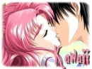 kawaii anime kiss ~ love