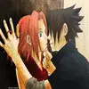 Sasuke and Sakura 