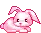 pink bunny