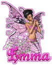 emma pink brunette fairy