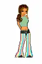 Miss Stripey Pants