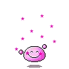 cute pink blot
