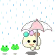 Raining