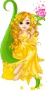 Yellow Girl - Bubbles