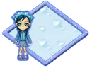 Doll with Blue Tag