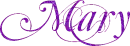 Mary-Purple Name