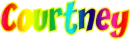 Courtney-Rainbow Name