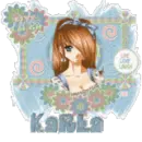 Doll w/name, Karla
