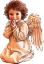 Angel praying