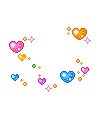 bubble hearts