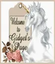 Unicorn Welcome Tag