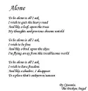 Alone