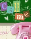 pink telephone ringing : call me