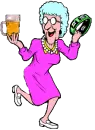 dancing granny drunk