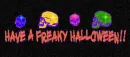 Happy Halloween Skulls