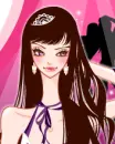 cute girl with a diamond crown