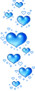 blue hearts