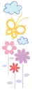 flowers&butterfly