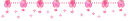 pink strawberries ribbons & hearts
