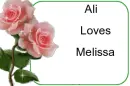 Ali Loves Melissa