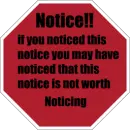 Notice
