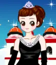 black dress