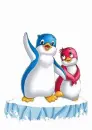 Scamper the Penguin With GLitter