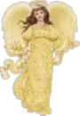 Angel yellow dress