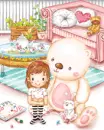 LIL GIRL AND TEDDY