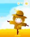 CUTE SCARECROW