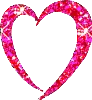glitter heart