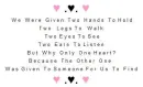 hearts with words