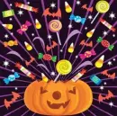 pumpkin exploding candy